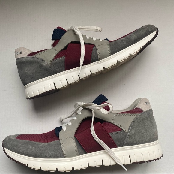 Kenneth Cole Bailey Jogger Leather Lace-Up Sneaker size 12 - Picture 4 of 12